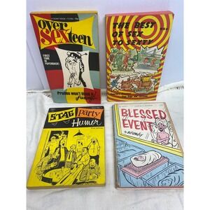 Vintage Adult humor paperback lot
